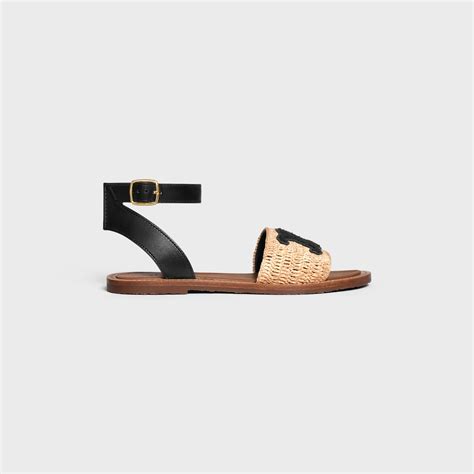 old celine sandals|celine sandals raffia summer 2024.